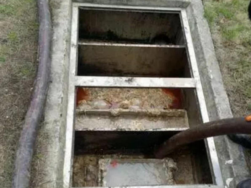 榆阳隔油池清理