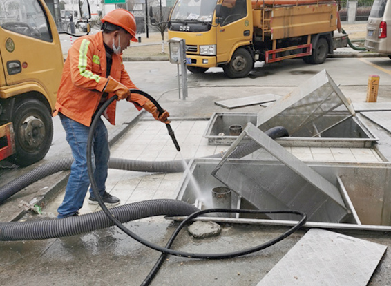 榆阳隔油池清理